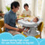 Fisher-price Spacesaver Simple Clean High Feeding Chair - pacific Pebble