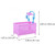 5s Doll House Crib Adornment Decorative Mini Baby Crib Mini Furniture Model