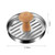 Dream Lifestyle Burger Press ,non-stick Stainless Steel Hamburger Press Patty Maker Mold With Wood Handle , Beef Pork Lamb Veg Veggie Burger Maker For Bbq Barbecue Grill Accessories And Kitchen Tool