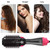 One Step Hair Dryer,volumizer Hot Air Hair Dryer Brush,salon Negative Electric Blow Dryer Rotating Curler And Ion Hair Straightener Brush For Fast Drying,straightening,curling