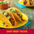 Old El Paso Taco Seasoning, 25% Less Sodium, 1 Oz.