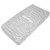 American Baby Company Heavenly Soft Chenille Fitted Contoured Changing Pad Cover, Gray Zigzag, For Boys And Girls