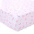 Jisen 3 Piece Microfiber Crib Bedding Set Printed Nursery Set For Baby Boys Or Girls Pink Elephant