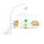 Baby Bed Bell Safe Baby Bed Hanging Rotating Toy Musical Crib Mobile Non-toxic Infant Bed Decoration Infant Bed Hanging Pendant For Baby Sleep
