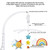 Baby Bed Bell Safe Baby Bed Hanging Rotating Toy Musical Crib Mobile Non-toxic Infant Bed Decoration Infant Bed Hanging Pendant For Baby Sleep