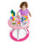 Bright Starts Around We Go 2-in-1 Walk-around Baby Activity Center & Table, Tropic Coral, Age 6 Months+