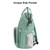 Vbiger Large Capacity Waterproof Backpack Diaper Bags, Light Green