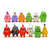 Hystyle 12 Pcs Bird Figures, Mini Angry Bird Figure Playset Toys, Animal Bird Figure Characters Toys Mini Figure Collection Playset, Cupcake Topper, Cake Toppers, Cake Decoration