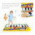 Zdmathe Baby Piano Music Play Mat Animal Sounds Musical Keyboard Crawling Blanket Kids Gift Educational Carpet Electronictoys Hota