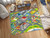 Kc Cubs Playtime Collection Multicolored Polypropylene Road Map Educational Area Rug - 8'2" X 9'10"
