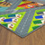 Kc Cubs Playtime Collection Multicolored Polypropylene Road Map Educational Area Rug - 8'2" X 9'10"