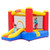 Inflatable Bounce House Bouncer, Spacious Bouncing Area With Slide, Basketball Hoop, Ul Strong Blower Included, Fun Slide And Bounce Area, Castle Theme For Kids