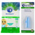 Brilliant Bundle With Tooth Tissues Xylitol Wipes Bubblegum Flavor 30 Count And Silicone Wipe-n-brush Finger Brush, Blue