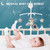 Walmeck Musical Baby Crib Mobile With Hanging Rotating Toys Infant Bed Decoration For Baby Boys Girls