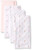 Luvable Friends Baby Boy Cotton Flannel Burp Cloths 4pk, Fox, One Size