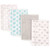 Luvable Friends Baby Boy Cotton Flannel Burp Cloths 4pk, Fox, One Size