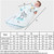 Baby Wearable Blankets With Detachable Sleeves Newborn Sleeping Sack Two Way Zipper