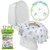 Toilet Seat Covers- Disposable Xl Potty Seat Covers By Potty Shields (set Of 12 Individually Wrapped) - Extra-large Coverage Area With No Slip Design