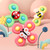 Taihexin 3 Pcs Suction Cup Spinner Toys, Cartoon Spinning Suction Toys, Baby Bath Toys For 1-3 Years Old Toddlers Girls Boys Early Education Sensory Toys