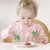 Baby Fork And Spoon Set, Silicone Self Feeding Utensil Easy Grip Toddler Cutlery Kit With Carry Case Bpa-free Anti-choke For Infant Toddler Children First Led Training Weaning, 6-12 Month (green)