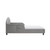 Little Seeds Oliver Upholstered Toddler Bed With Storage Pockets, Gray Velvet