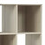 8 Cube Wooden Organizer With Grain Details, Natural Brown
