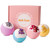 Elecsop Bath Bombs Gift Set, Organic Bath Bombs For Women And Kids, Handmade For Relaxation And Stress Relief