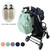 Large Capacity Diaper Bag Backpack For Girls, Boys Nappy Bag, Baby Shower Gifts Registry Search - Black