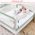 Elegiant Bed Rails For Toddlers, 59''/70''/78''(l) 8-levels Height Adjustable Baby Bed Side Rail Kids Children Bed Guard Rails Safety Barrier Bedguard Guard For Twin Queen King Size Bed Mattress, 1 Side