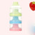 2pcs Three Grid Portable Milk Powder Bottle Formula Dispenser Food Container Box Baby Feeding Box Food Storage Box