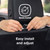 Diono Ultra Mat Car Seat Protector, Crash Tested, Water Resistant, Gray