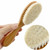 Newborn Wooden Hairbrush Baby Brush Natural Hair Brush Soft Bristles Scrub Kits,brush