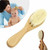 Newborn Wooden Hairbrush Baby Brush Natural Hair Brush Soft Bristles Scrub Kits,brush