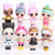 Lol Cupcake Toppers,8 Pcs Lol Figure Cake Topper For Happy Birthday Party Supplies