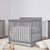 Davinci Kalani 4-in-1 Convertible Mini Crib, Gray