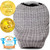 Lnkoo Nursing Cover, Car Seat Canopy, Shopping Cart, High Chair, Stroller And Carseat Covers For Boys Or Girls,best Stretchy Infinity Scarf And Shawl- Multi Use Breastfeeding Cover Best Gifts