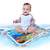 Dido Baby Water Mat Pvc Inflatable Playmat Infant Slapped Toy Newborn Baby Water Play Mat, Type 2