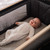 Monbebe Suite Slumber Height Adjustable Baby Bassinet, Urban Boho