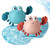 2pcs Summer Baby Bath Toy Cartoon Little Crab Wind-up Bath Toys Bathtub Playing Toy For Toddler Bathing (random Color)
