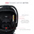 Britax B-lively & B-safe Gen2 Flexfit Travel System Stroller, Midnight