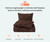 Twin Xl Comforter Pinch Chocolate 300 Gsm Plush Siliconized Microfiber Fill Duvet Insert With 1000 Thread Count Egyptian Cotton Shell Fluffy Soft With Premium Piping & Matching Pillowcases
