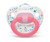 Nuk Orthodontic Pacifier Value Pack, Girl, 6-18 Months, 3-pack