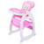Baby High Chairs, Sesslife Convertible High Chairs With Removable Double Tray, Multi-functional Toddlers Feeding Chair Booster Seat With Table For 3 Months To 6 Years Old Baby, Pink, X2294
