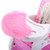 Baby High Chairs, Sesslife Convertible High Chairs With Removable Double Tray, Multi-functional Toddlers Feeding Chair Booster Seat With Table For 3 Months To 6 Years Old Baby, Pink, X2294