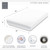 The Peanutshell Fitted Crib Sheet For Boys Or Girls, 2 Pack Set, Red Buffalo Plaid And Grey Plaid