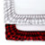 The Peanutshell Fitted Crib Sheet For Boys Or Girls, 2 Pack Set, Red Buffalo Plaid And Grey Plaid