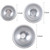 Enowise 6pcs Diy Bath Bomb Mold Sphere Round Ball Molds Tool Supplies