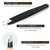 Tweezers Set 5-piece - Professional Stainless Steel Tweezers