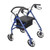 Walkers For Seniors In Stock,rollator Walker With Seat, Rolling Walker With Backrest And Adjustable Handle, 8 Inch Wheels,support Up To 286.6lbs,black & Blue