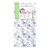 Dream On Me Joyful Blooms Breathable Foam Crib And Toddler Mattress In Teal